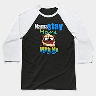 Pug Baseball T-Shirt